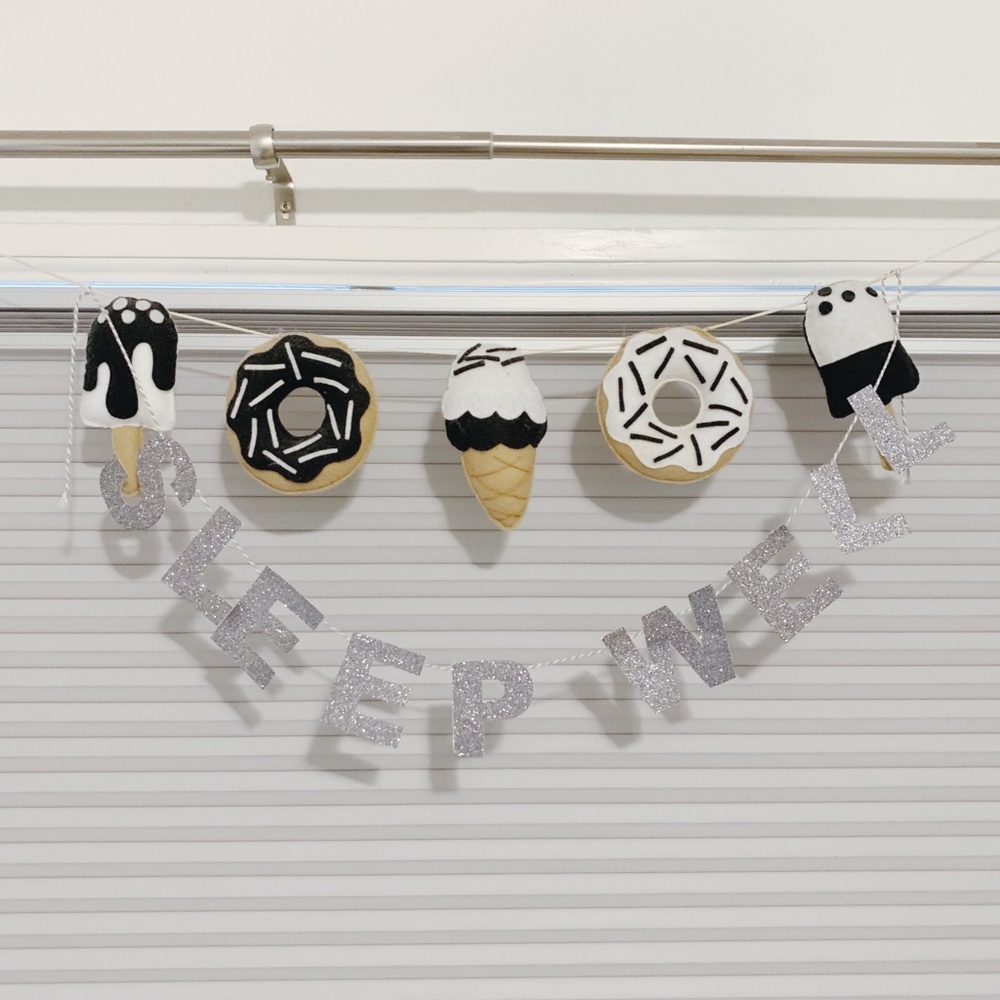 Felt Dessert Garland